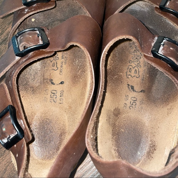 BIRKENSTOCK Milano Dark Brown Sandal Size 39 - Picture 9 of 10